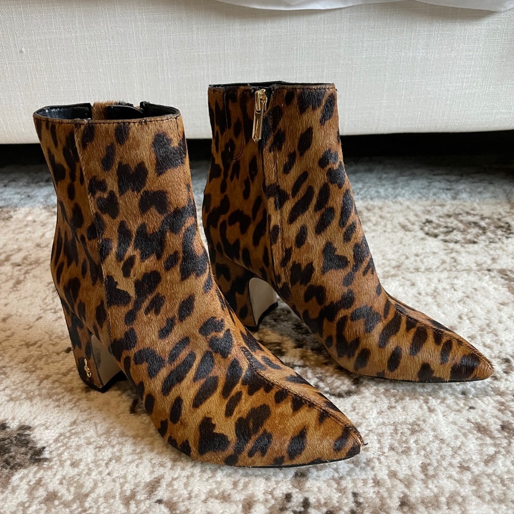 Sam Edelman Women's Hilty Boot Leopard